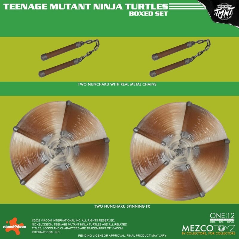 Pre-Order: One:12 Collective - Teenage Mutant Ninja Turtles Boxed Set - Mezco