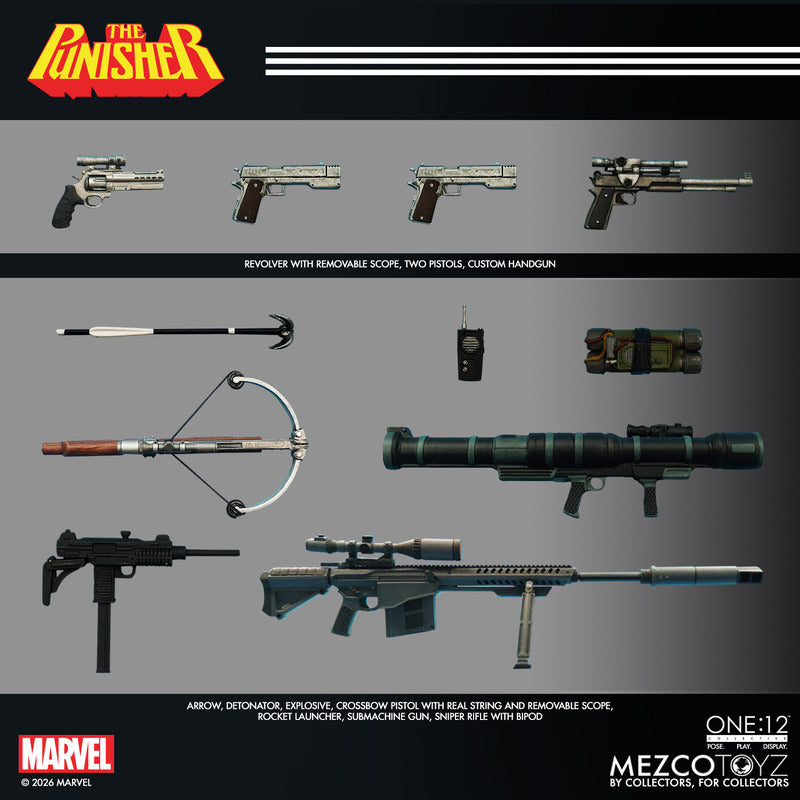 Pre-Order: One:12 Collective - Punisher - Mezco