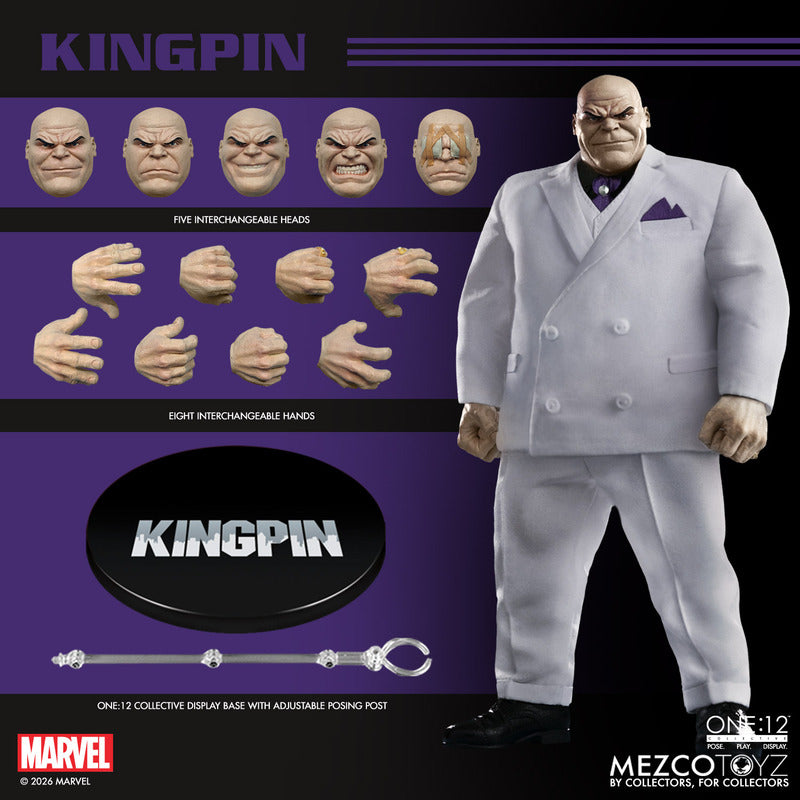 Pre-Order: One:12 Collective - Kingpin - Mezco