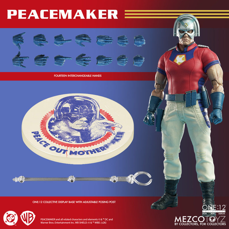 Pre-Order: One:12 Collective - Peacemaker  - Mezco