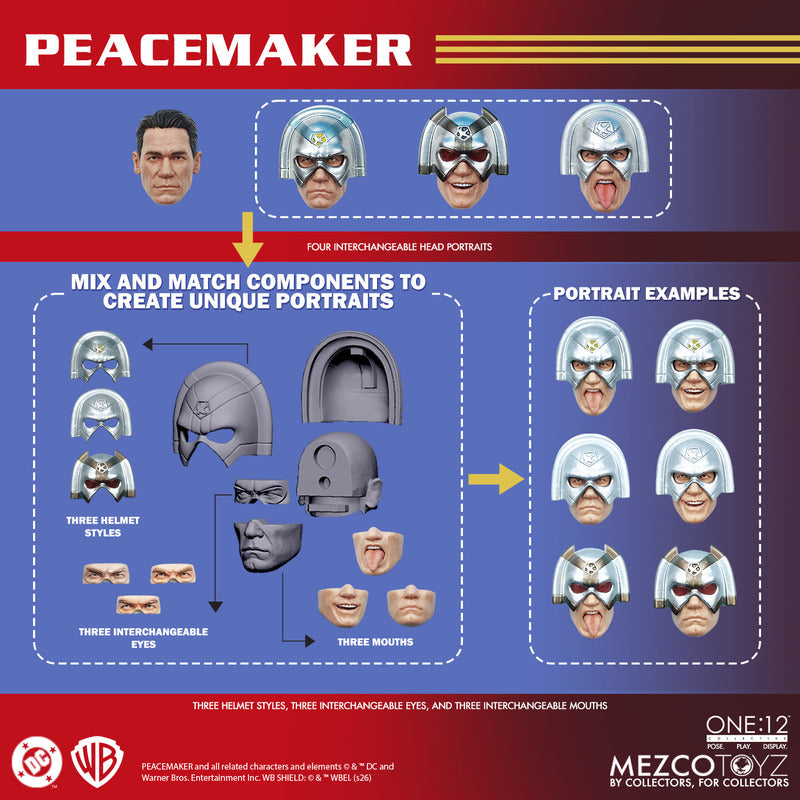 Pre-Order: One:12 Collective - Peacemaker  - Mezco