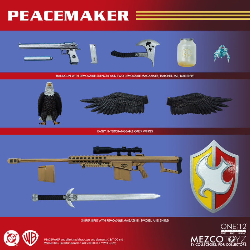 Pre-Order: One:12 Collective - Peacemaker  - Mezco