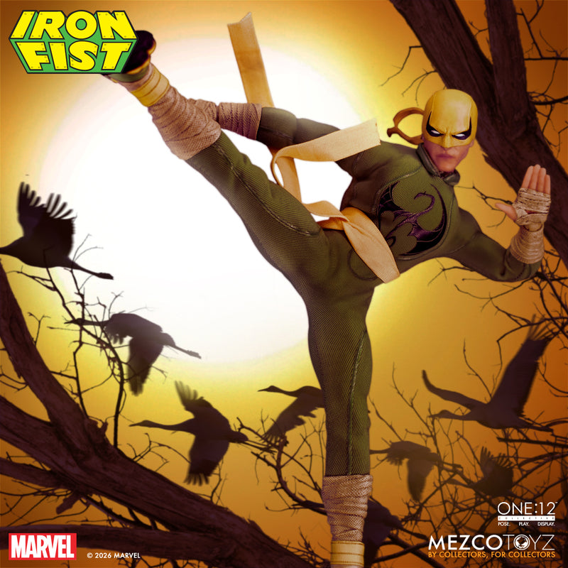 Pre-Order: One:12 Collective - Iron Fist  - Mezco