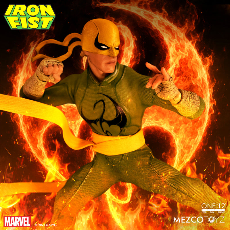 Pre-Order: One:12 Collective - Iron Fist  - Mezco
