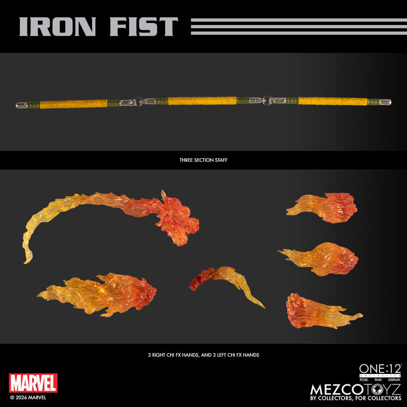 Pre-Order: One:12 Collective - Iron Fist  - Mezco