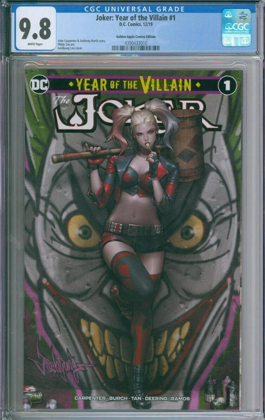 DC Comics Joker: Year Of The Villain #1 CGC 9.8 Golden Apple Comics Edition