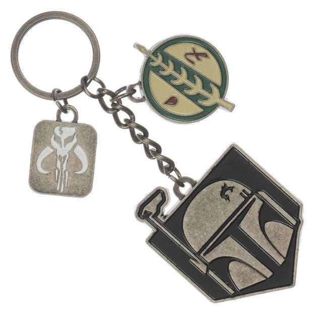 Star Wars Boba Fett Multi-Charm Keychain