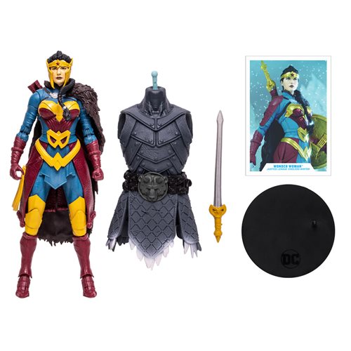 DC Build-A Wave 7 Endless Winter Wonder Woman 7-Inch Scale Action Figure