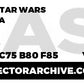 Star Wars 77 Back Carded Action Figure - Darth Vader CAS 75