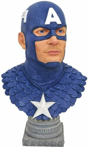 Legends in 3D Marvel Captain America 1/2 Scale Bust