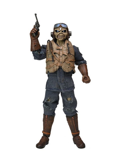 Iron Maiden 8” Clothed Action Figure Aces High Eddie