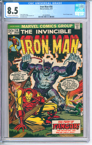 Iron Man #56 CGC 8.5