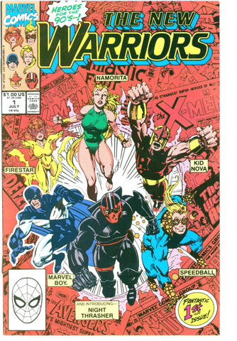New Warriors #1 1990