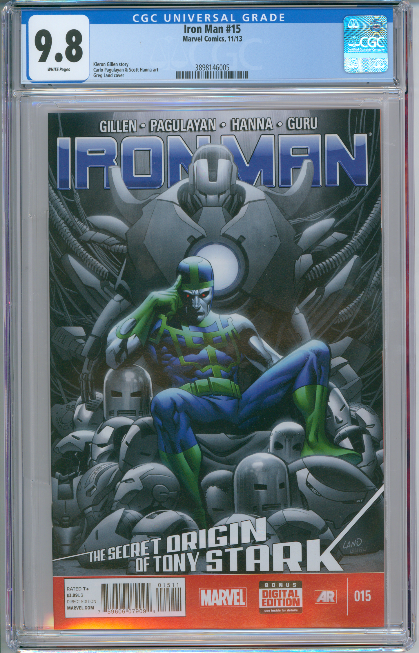 Iron Man #15 CGC 9.8