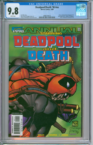 Deadpool and Death Annual 1998 CGC 9.8