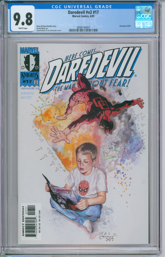 Daredevil #17 V.2 CGC 9.8