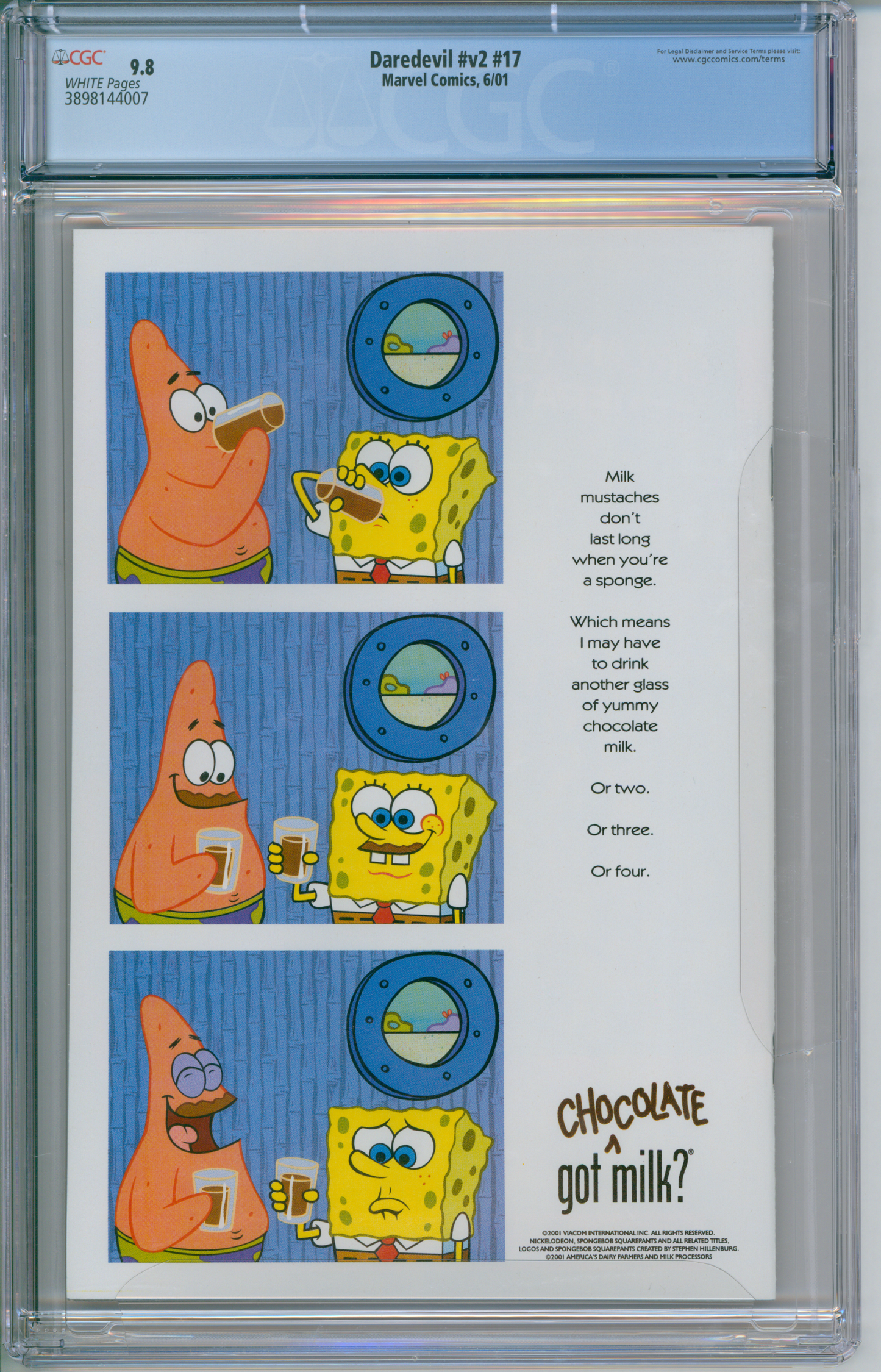 Daredevil #17 V.2 CGC 9.8