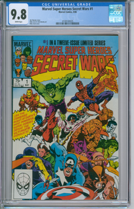Marvel Super Heroes Secret Wars #1 CGC 9.8
