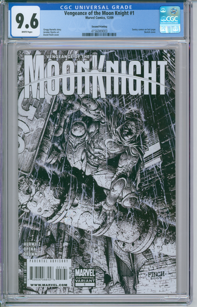 Vengeance of the Moon Knight #1 Second Printing CGC 9.6
