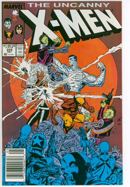 Uncanny X-Men #229 Newsstand