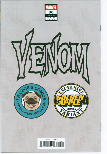 Venom #30 Legacy #195 Frankie's/Golden Apple Comics Variant