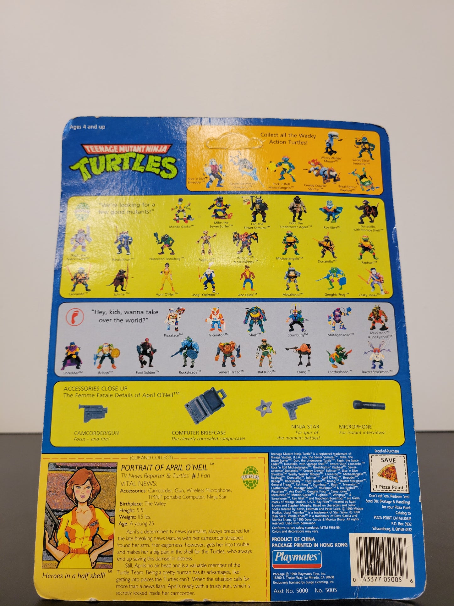 TMNT April O’Neil 1990 Figure MOC