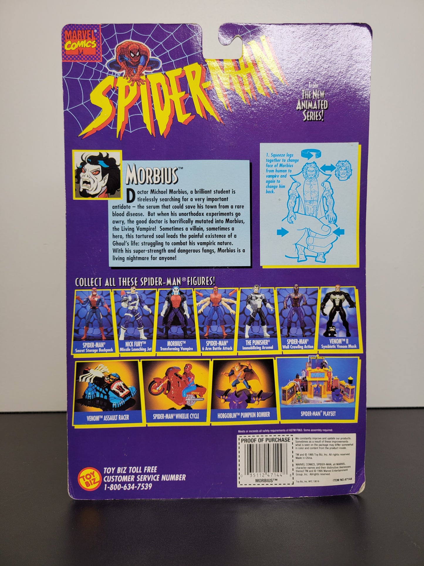 Spider-Man Morbius Toy Biz figure