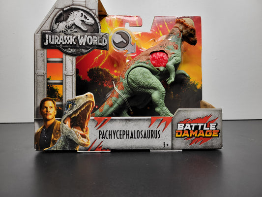 Jurassic World Battle Damage Pachycephalosaurus