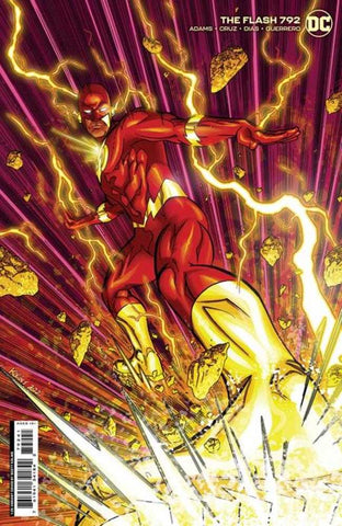 Flash #792 Cover E 1 in 25 Scott Kolins Card Stock Variant (One-Minute War)