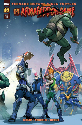 Teenage Mutant Ninja Turtles Armageddon Game #6 Cover D 10 Copy Variant Edition Qualano
