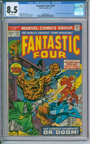 Fantastic Four #143 CGC 8.5