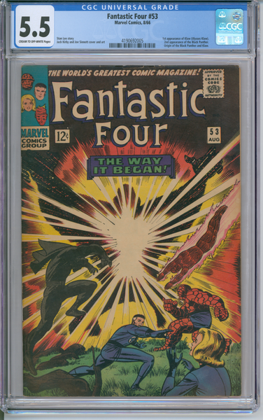 Fantastic Four #53 CGC 5.5