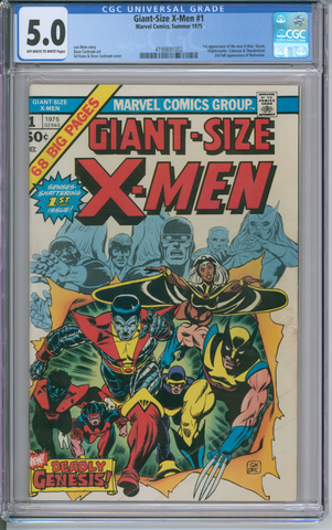 Giant-Size X-Men #1 CGC 5.0