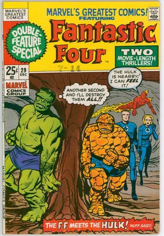 Marvel's Greatest Comics featuring Fantastic Four #29