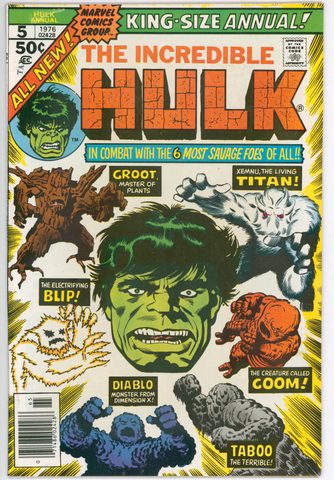 Incredible Hulk King Size Annual #5