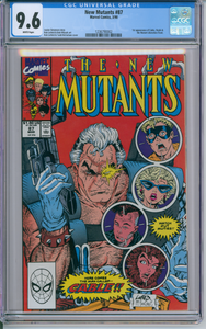 New Mutants #87 CGC 9.6