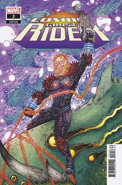 Cosmic Ghost Rider #2 25 Copy Variant Edition Wolf Variant