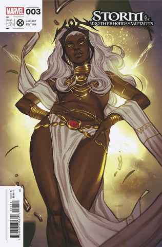 Storm and the Brotherhood of Mutants #3 25 Copy Variant Edition Swaby Variant