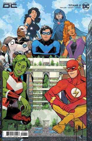 Titans #2 Cover F 1 in 25 Even Doc Shaner Card Stock Variant