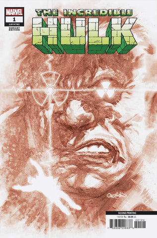 Incredible Hulk 1 Patrick Gleason 2nd Print Ratio Variant