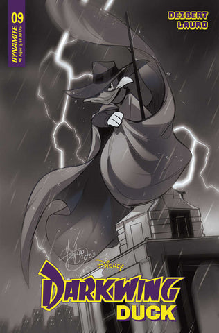 Darkwing Duck #9 Cover I 15 Copy Variant Edition Andolfo Black & White