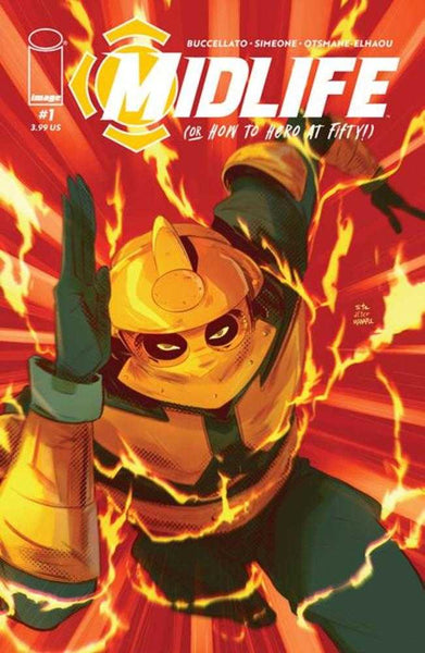 Midlife Hero At Fifty #1 Cover B 10 Copy Variant Edition Simeone
