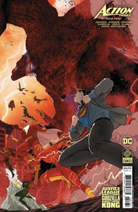 Action Comics #1057 Cover F Mikel Janin Justice League vs Godzilla vs Kong Card Stock Variant