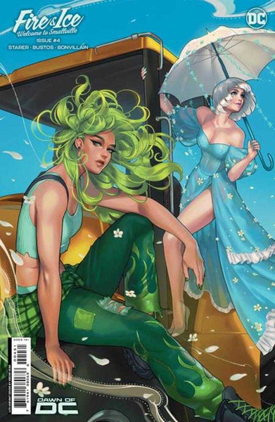 Fire & Ice Welcome To Smallville #4 (Of 6) Cover C 1 in 25 Oscar Vega Card Stock Variant