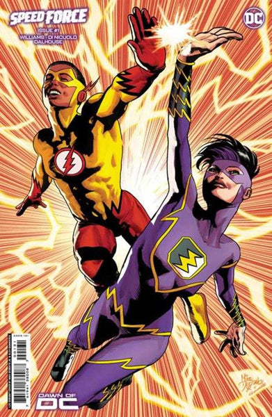 Speed Force #1 (Of 6) Cover C 1 in 25 Mike Deodato Jr Card Stock Variant