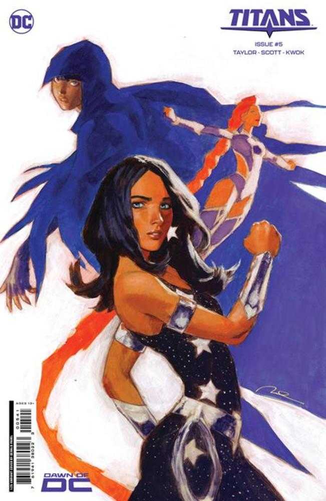 Titans #5 Cover F 1 in 25 Gerald Parel Card Stock Variant