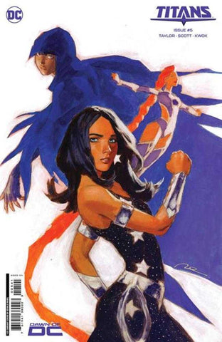 Titans #5 Cover F 1 in 25 Gerald Parel Card Stock Variant