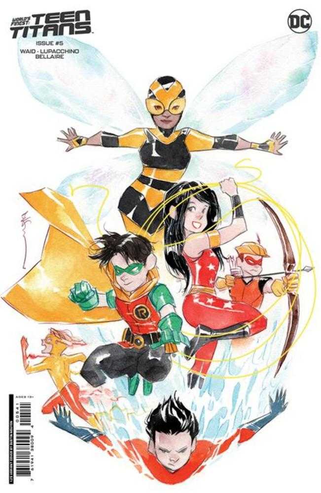 Worlds Finest Teen Titans #5 (Of 6) Cover D 1 in 25 Dustin Nguyen Card Stock Variant