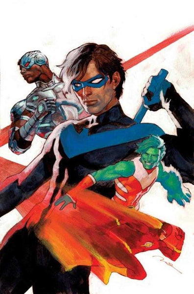 Titans #6 Cover E 1 in 25 Gerald Parel Card Stock Variant