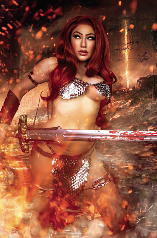 Savage Red Sonja #3 Cover F 10 Copy Variant Edition Cosplay Virgin